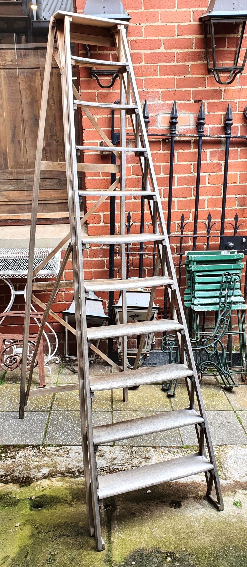 A large Library Stepladder